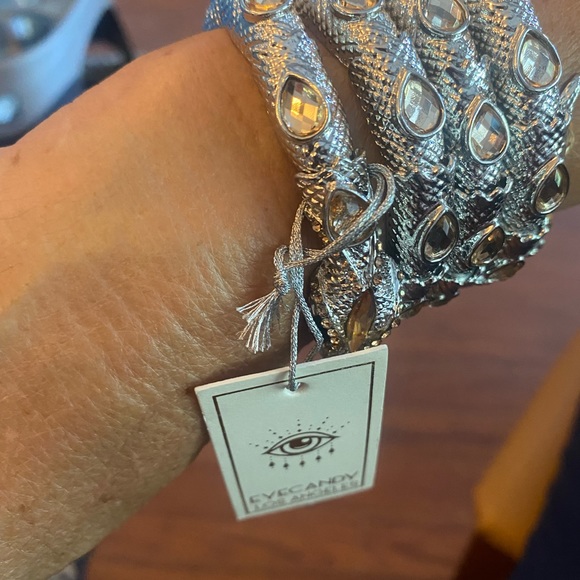 Snake Your Arm Crystal Bracelet
EYE CANDY LOS ANGELES - Picture 3 of 3